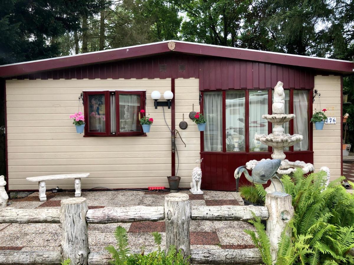 Retro Relax Resort Midden In Het Bos Op De Veluwe In Putten Ngoại thất bức ảnh