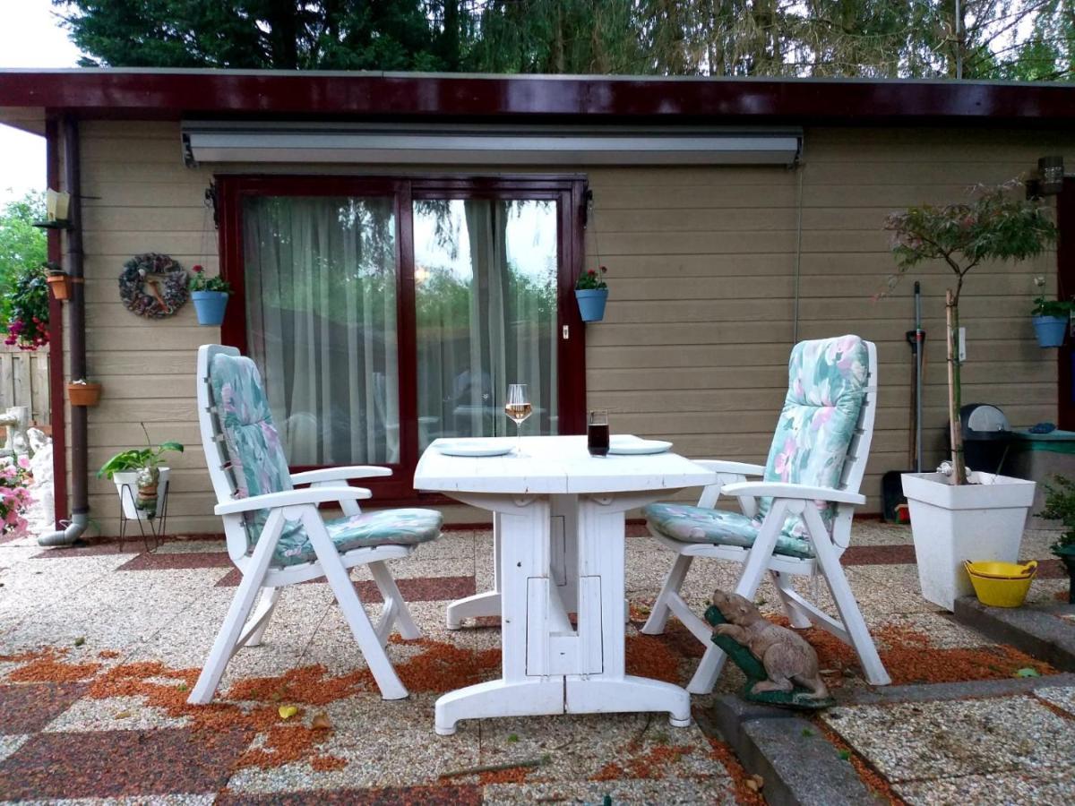 Retro Relax Resort Midden In Het Bos Op De Veluwe In Putten Ngoại thất bức ảnh